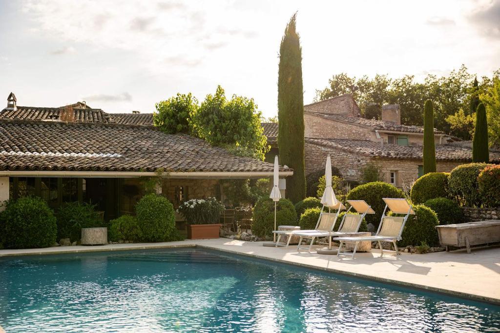 Hotel La Ferme De La Huppe Gordes Exterior foto
